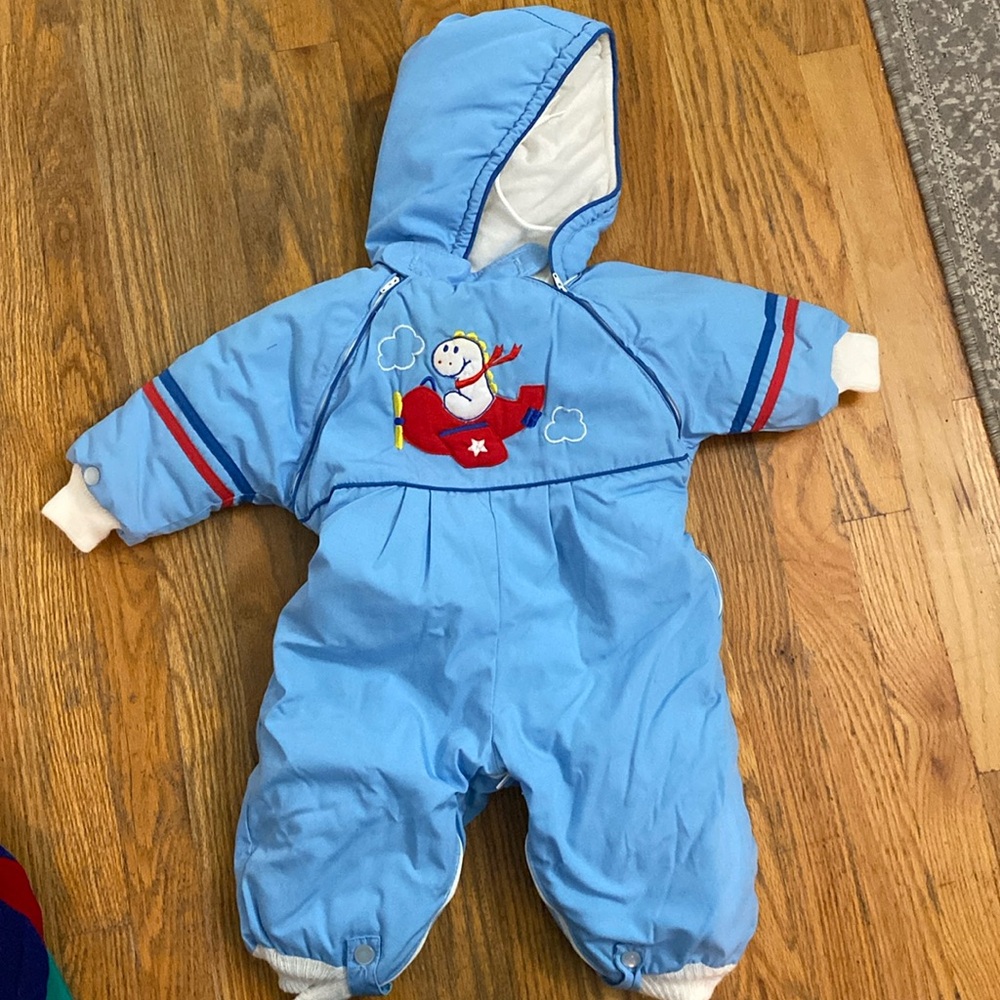 Vintage toddler snow suit